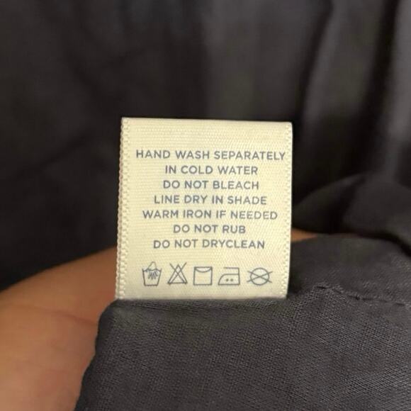 Roberta Roller Rabbit 100% Navy Blue Embroidered Tunic Blouse Mini Dress Size XS - Picture 4 of 4